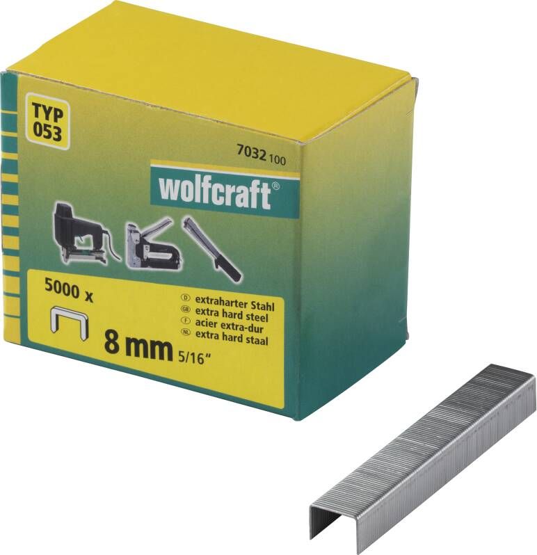 Wolfcraft Breedrugnieten | Type 053 | Staal | 8mm | 5000 stuks 7032100