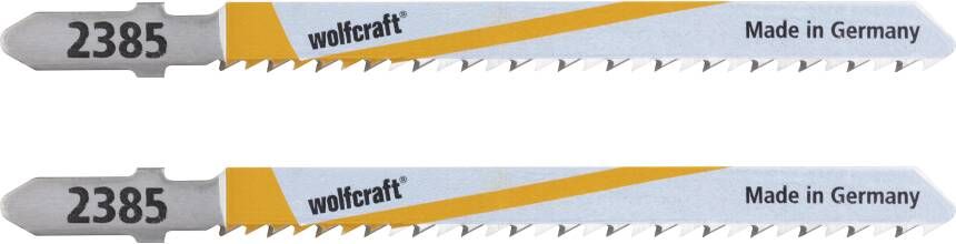 Wolfcraft Decoupeerzaagblad | BiM | L=100mm | T-Schaft | 2 stuks 2385000