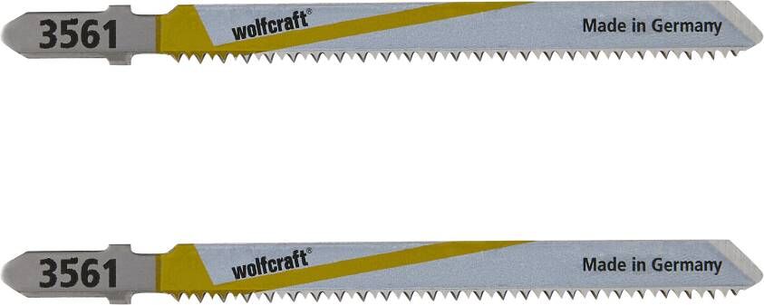 Wolfcraft Decoupeerzaagblad | BiM | L=100mm | T-Schaft | 2 stuks 3561000