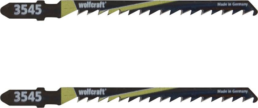 Wolfcraft Decoupeerzaagblad | HCS | L=100mm | T-Schaft | 2 stuks 3545000