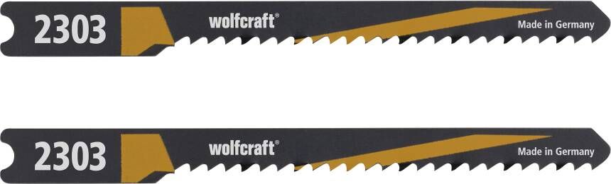 Wolfcraft Decoupeerzaagblad | HCS | L=70mm | U-Schaft | 2 stuks 2303000