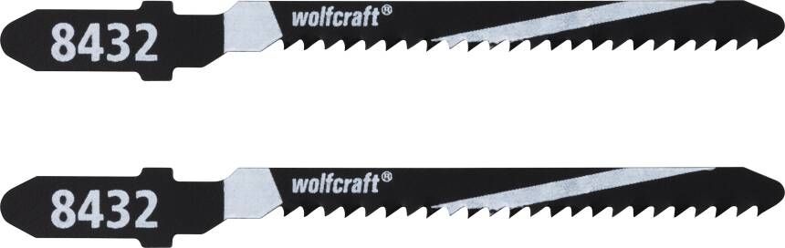 Wolfcraft Decoupeerzaagbladen | T-schacht | L50mm | 2 stuks 8432000