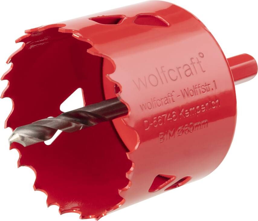 Wolfcraft Gatzaag | BiM | Ø60mm | 1 stuk 5484000