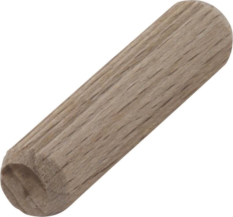 Wolfcraft Gegroefde houten deuvels | Voor Undercover Jig | Ø9 5 x 40mm | 30 stuks 2939000