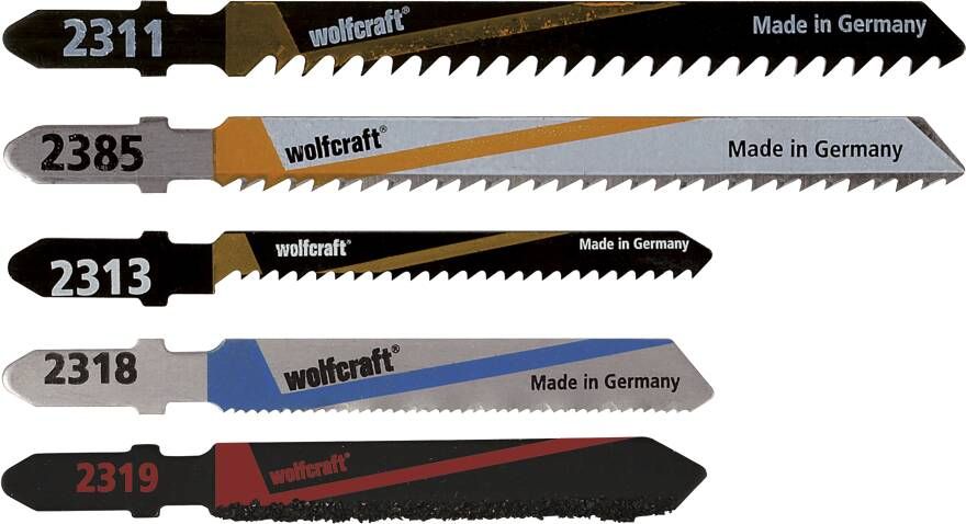 Wolfcraft Projectset | Interieurbouw | Decoupeerzaagbladen | 1 set 2688000