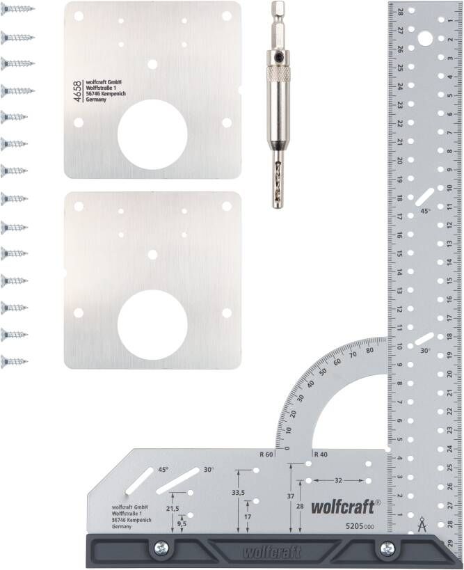 Wolfcraft Projectset | "Reparatie van potscharnieren" | 1 set 8657000