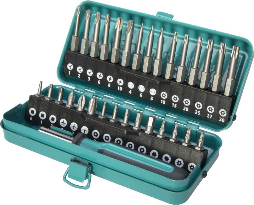 Wolfcraft Safety-bit-box | Voor veiligheidsschroeven | 31-delig 1386000