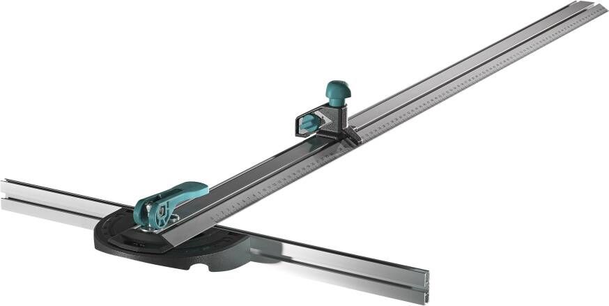 Wolfcraft T-rail | Met parallelsnijder | 1 stuk 4008000