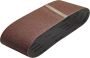 Wolfcraft Textiel schuurband | Korund | K80 | 100 x 610mm | 3 stuks 1862000 - Thumbnail 1