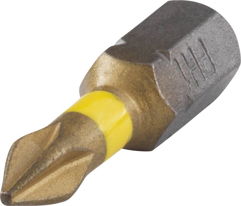 Wolfcraft Torsie TiN-bit | Kruiskop PH1 | 1 stuk 1322000