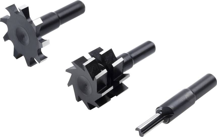 Wolfcraft Univ.-freesset | Voor 3259 3261 3262 | Ø8mm | 1 set 3254000