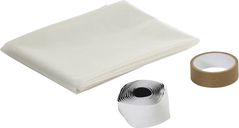 Wolfcraft Vuilwerende deur | 1250mm | 3-delig | 1 set 4005000