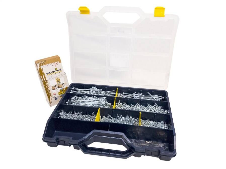 Woodies Ultimate assortimentskoffer verzinkt 61999005