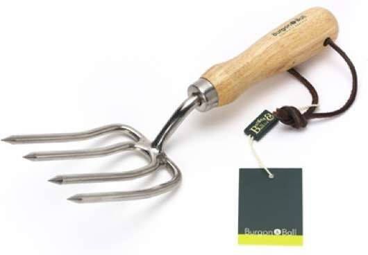 Koeman Flowerbulbs Roestvrijstalen Rond Oogstvorkje Burgon en Ball